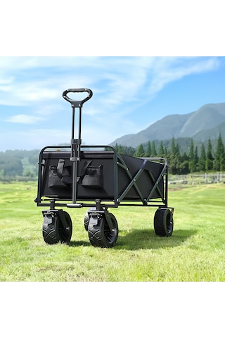 Büyük Çok Amaçlı Katlanır Kamp Piknik Tatil Sahil El Arabası Bahç