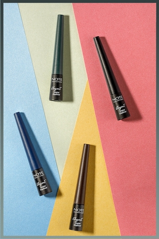 Note Cosmetique Elegant Matte Dipliner Waterproof Suya Dayanıklı - 04 Ocean Green - Yeşil