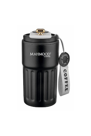 Mahmood Coffee Dereceli Siyah Termos 440 Ml