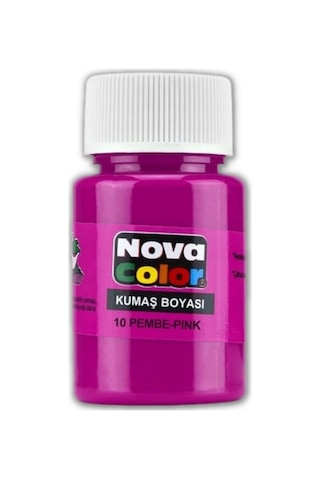 Kumaş Boyası Tişört Çanta Tekstil Boyası 30 Ml 1 Adet Nova Color Kumaş Boyası 1 Adet