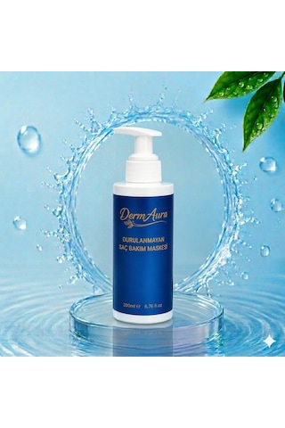 Dermaura Durulanmayan Saç Bakım Maskesi Keratin & Argan Yağlı 200 Ml