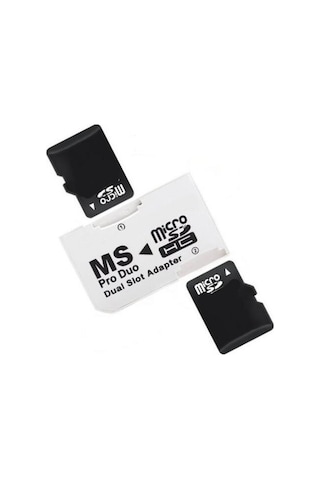 Micro Sd Sdhc Kartlarınızı Memory Stick Pro Duo Ya Çevirici
