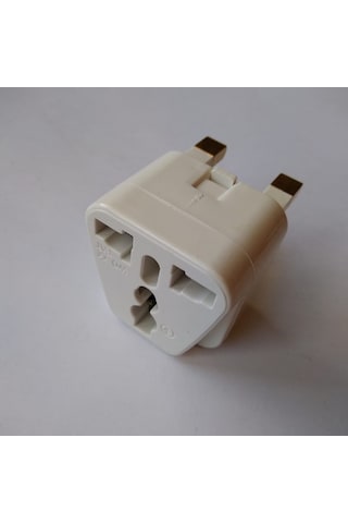 Priz Çevirici Adaptör Topraklı Türk İngiliz Fişi