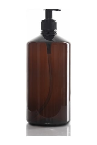 Amber Renkli Pet Şampuan Şişesi 1 L 105 Adet