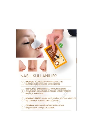 Siyah Nokta Ve Gözenek Temizleyici Burun Bandı 10 Lu Pürüzsüz Ve Temiz Cilt İçin Etkili Çözüm