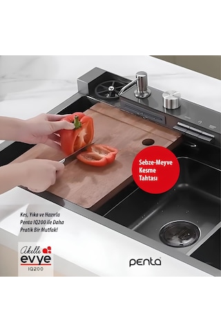 Penta Krom Akıllı Eviye Iq200