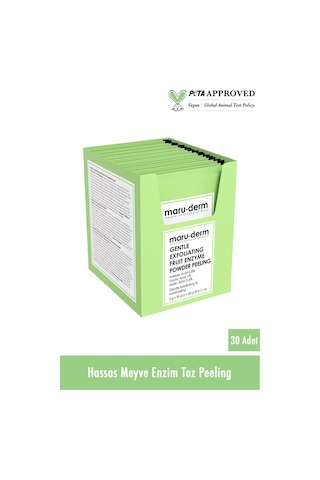 Aha Meyve Enzim Hassas Toz Peeling 60 Gr Azelaic Acid 0,8% + Lactic Acid 1% + Malic Acid 0.5%
