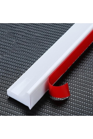 Pazly Şeffaf Banyo Sızdırmazlık Şeridi Banyo Su Bariyeri 300cm Dayanıklı Yüksek Kaliteli Şeffaf