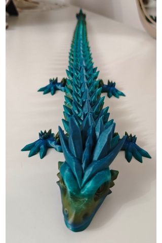 Kristal Ejderha 3d Figür