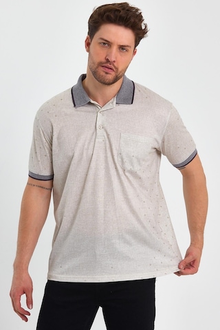 Alexander Gardi Alexandergardı Desenli Polo Yaka T-shirt 1043 001