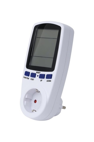 Enerji Maliyeti Ölçüm Cihazı, Eletecpro Akım Tüketimi Sayacı, Güç Ölçüm Aleti, Ölçüm Çıkış Soketi, Vo