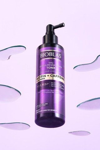 Bioblas Kafein Arjinin Biotin Saç Dökülmesi Karşıtı Tonik 200 Ml Besleyici, Güçlendirici, Dökülme Karşıtı