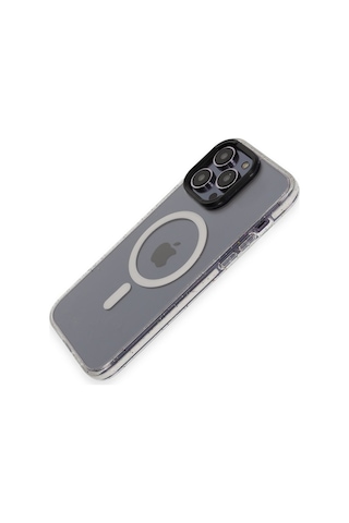 Joko iPhone 14 Pro Kılıf Tigra Magsafe Kapak Glblseme - 52 - Beyaz