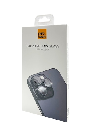 Nettech Samsung Uyumlu Galaxy S26 Ultra Safir Lens Kamera Cam Koruyucu Siyah