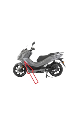 Mondial 125 Strada Ön Panel Sol Gri