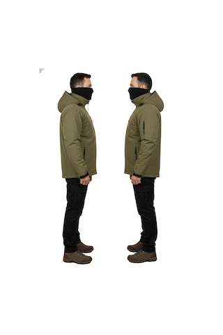 Mysia Outdoor Haki Soft Shell Mont İçi Polarlı Haki