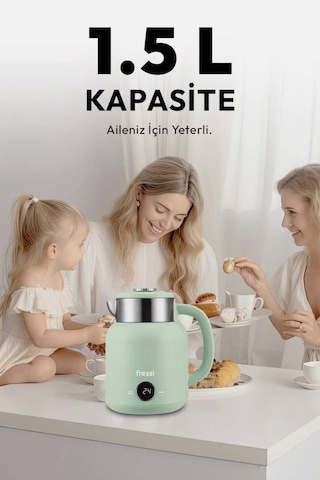 Firessi KT-01 1.5 L Elektrikli Su Isıtıcı