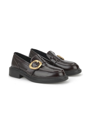 Ziya, Kadın Hakiki Deri Ayakkabı 153111z22410 Bordo 153111z22410 400 Bordo