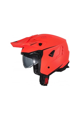 Ufo Plast Sheratan Jet Açık Kask Neon Turuncu