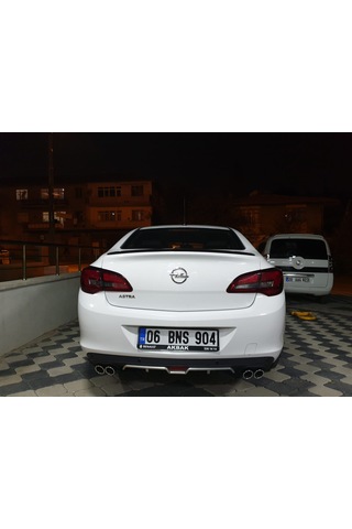 OtoÇizgi Opel Astra J Spoiler - Spoyler Piano Black-Parlak Siyah OtoÇizgi