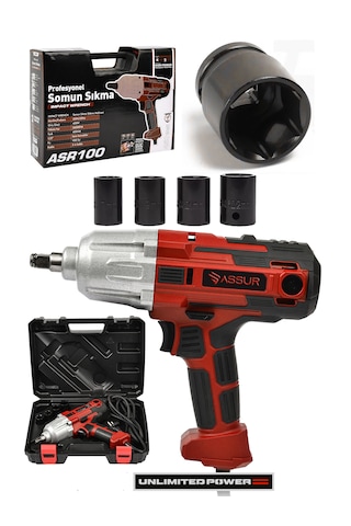 Assur ASR100 450W Elektrikli Somun Sıkma Kırmızı