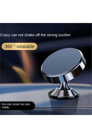 Yuntech01 3'lü Paket Manyetik Araç Telefon Tutucusu, Siyah Metal Plaka Ve Güçlü Yapıştırıcı İle Sağlam Tutuş, El-işsiz Sürücü İçin Siyah