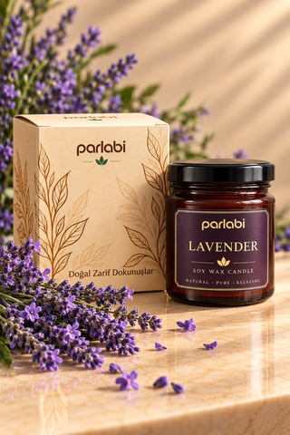 Lavanta Mum %100 Soya Wax Amber