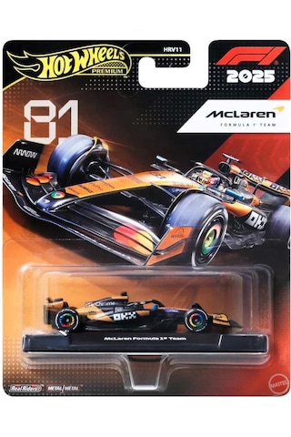 Hot Wheels Premium Formula 1 Yarış Arabası Mclaren Formula 1 Team Jkd88 'oscar Piastri' Çok Renkli Hot Wheels Premium Formula 1 Yarış Arabası Mclaren Formula 1 Team Jkd88 'oscar Piastri' Çok Renkli