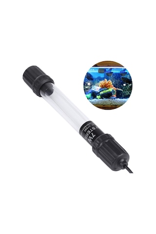 Akvaryum İçin Uv-007 7w Ultraviyole Antiseptik Lamba Dezenfeksiyon Işığı, Ab Tak