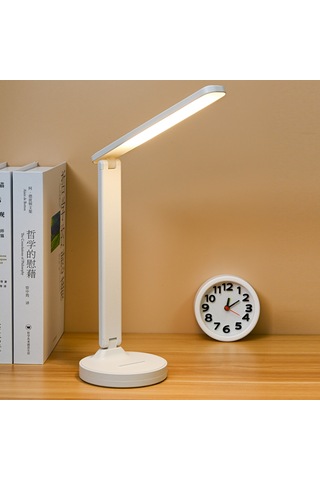 Hfambition Led Masraf 4w, 3 Renk Sıcaklığı Ve Parlaklık Ayarlı, Telefon Tutuculu Katlanabilir Masaj Lambası Usb Girişli Diğer