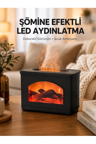 Plentifularomaterapi Destekli Ultrasonik Nemlendirici Usb Bağlantılı Sessiz Model