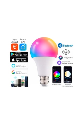 Mylatso Akıllı Led Rgb Bluetooth E27 Lambası 133322420