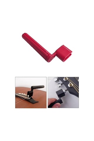 Midex W11-rd Gitar Tel Sarıcı Gitar Burgu Çevirici Kırmızı