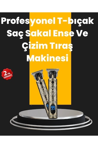 Diyar-ı Fırsat 0.1 Mm Hassas Kesim Tıraş Makinesi Şarjlı Metal Gövde
