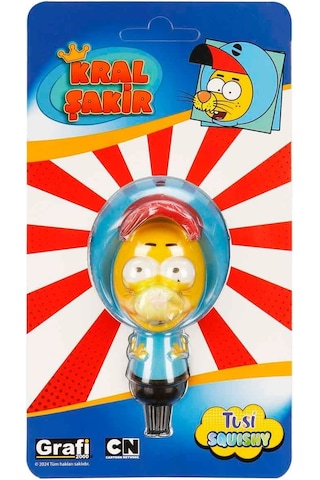 Tusi Squishy Köpük Kral Şakir Figürü 13 Cm Kral Şakir