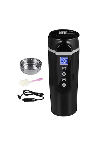 Suntek 24 V/12 V Araba Su Isıtıcısı Siyah