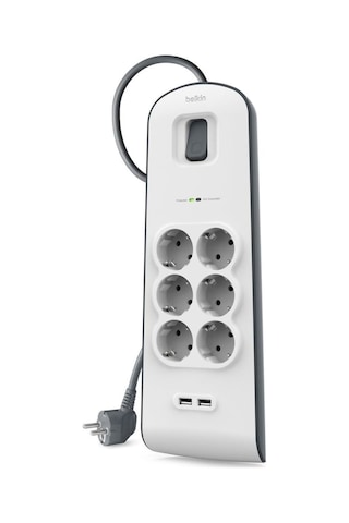 Belkin Surge Plus 6'lı Çoklu Priz