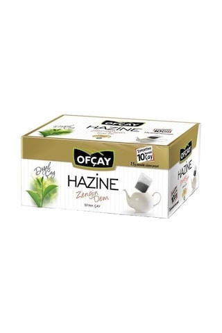 Hazine Zengindem Demlik Poşet Siyah Çay 360 Adet 15gr 12pk 30