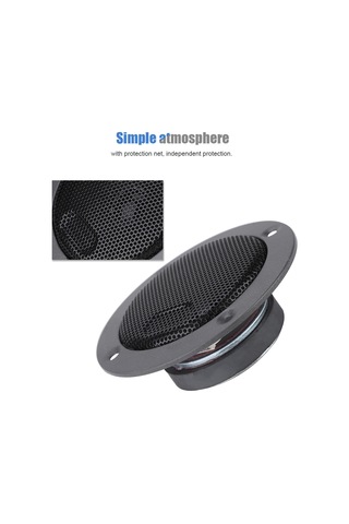 Lemestar 3 İnç Klasa A Manyetik Devreli Hoparlör, 8 Ohm 30w Maksimum Güç, Isıya Dayanıklı Saf Bakır Ses Bobini, Koruma Ağı İle Kaliteli Ses