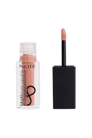 Mattever Lip-Ink Mat ve Kalıcı Likit Ruj 04 Peach Rose - Nude