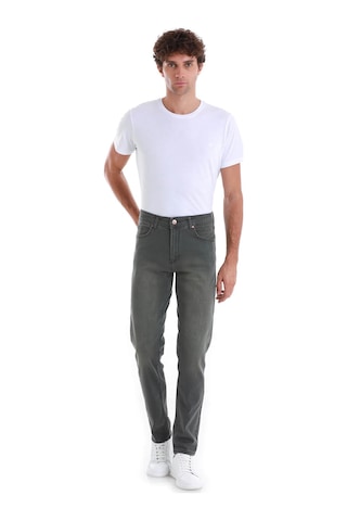 Hatemoğlu Gri Slim Fit Düz 5 Cep Pamuklu Kot Pantolon 29253024t001 007 Gri