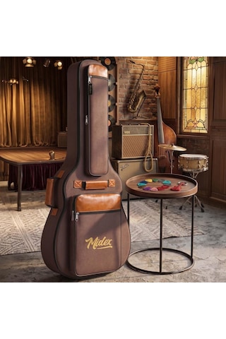 Midex Cs-95brw Özel Tasarım Premium Softcase Klasik Gitar Çantası Gigbag Kılıf 101 Cm
