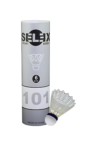 Selex 101 Badminton Topu 6'lı
