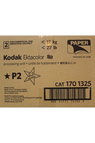Kodak Ektacolor Sm P2 Minilab Banyo - Kimyasal