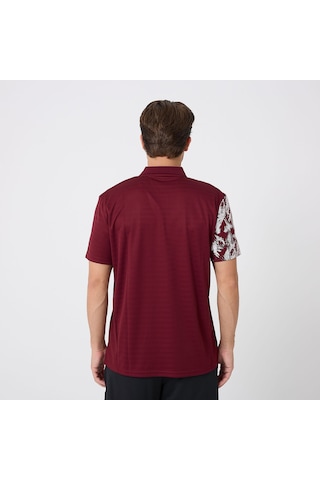 Bordo Joma Erkek Futbol Polo T-shirt Premium 9212326 Bordo