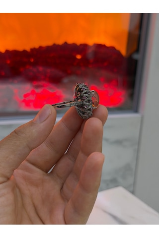 Pembe Turmalin Elmas Yüzük 366