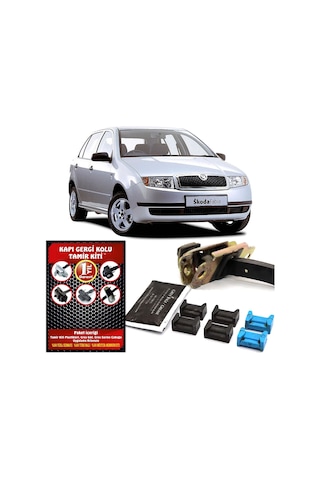Barrer Skoda Fabia Kapı Gergi (Limitör) Tamir Kiti (2 Kapı Set) 99'-2008