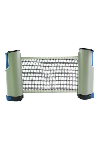 Black Ayarlanabilir Masa Tenisi Direk Ve File Seti Blk93 Açık Gri