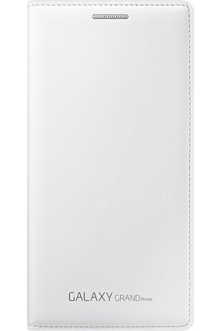 Galaxy Grand Prime İle Uyumlu Kılıf Flip Wallet Beyaz Ef-wg530bwsegww Beyaz