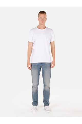 Colin's Colins 044 Karl Normal Kesim Düşük Bel Düz Paça Mavi Erkek Pantolon Cl1071559 Denim